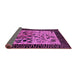 Sideview of Animal Purple Modern Rug, abs3320pur