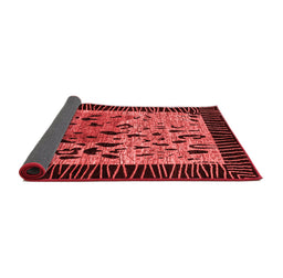 Animal Red Modern Area Rugs