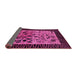 Sideview of Animal Pink Modern Rug, abs3320pnk