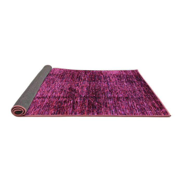 Sideview of Abstract Pink Modern Rug, abs3321pnk