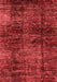 Abstract Red Modern Area Rugs