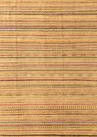 Abstract Brown Modern Rug, abs3323brn