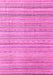 Machine Washable Abstract Pink Modern Rug, wshabs3323pnk