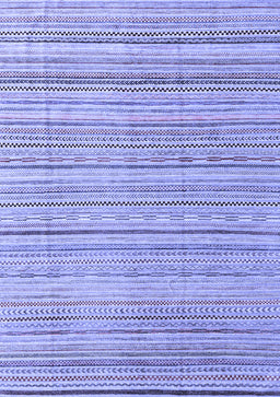 Abstract Blue Modern Rug, abs3323blu