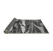 Sideview of Abstract Gray Modern Rug, abs3324gry