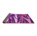 Sideview of Abstract Pink Modern Rug, abs3324pnk