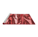 Modern Red Washable Rugs