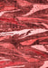 Abstract Red Modern Area Rugs