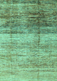 Abstract Turquoise Modern Rug, abs3325turq