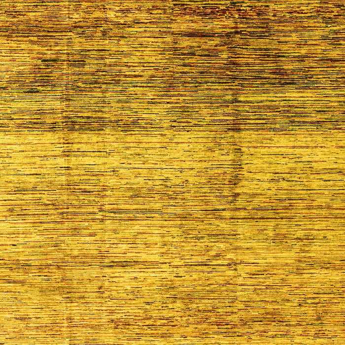 Abstract Yellow Modern Rug, abs3325yw