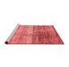 Modern Red Washable Rugs