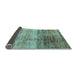 Sideview of Abstract Light Blue Modern Rug, abs3325lblu