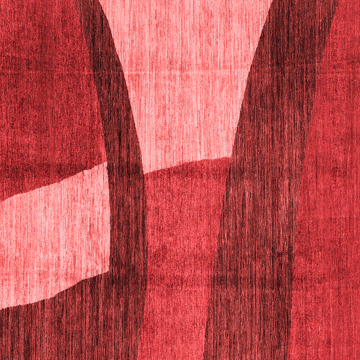 Machine Washable Abstract Red Modern Rug, wshabs3326red