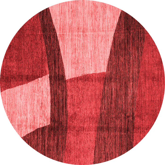 Machine Washable Abstract Red Modern Rug, wshabs3326red