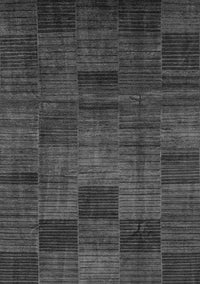 Checkered Gray Modern Rug, abs3327gry