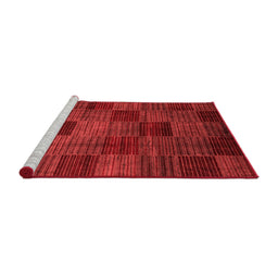 Modern Red Washable Rugs