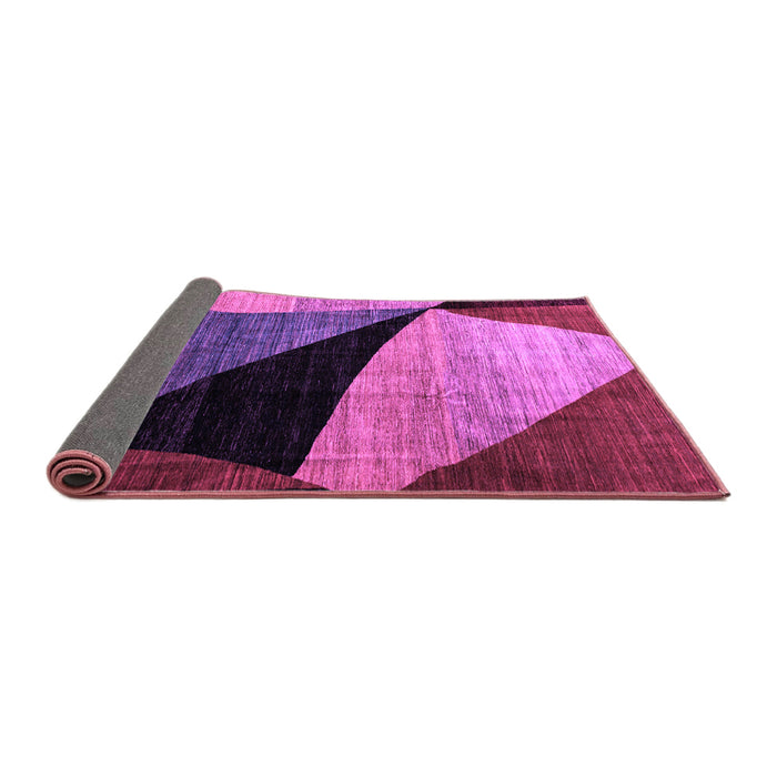 Sideview of Oriental Purple Modern Rug, abs3328pur