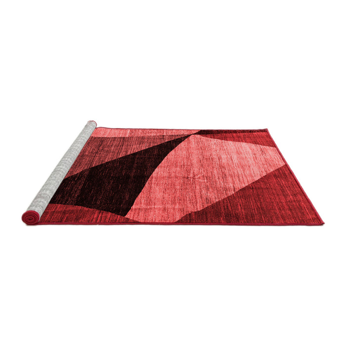 Modern Red Washable Rugs