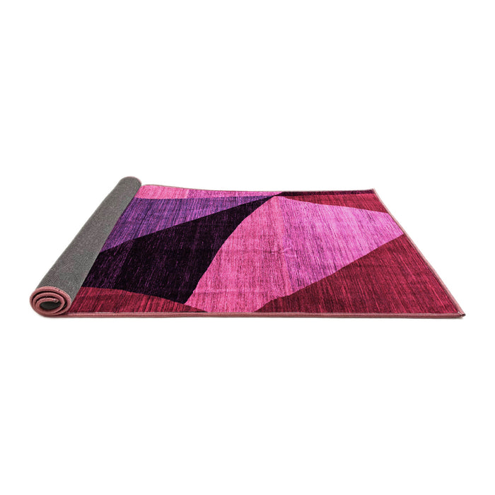 Sideview of Oriental Pink Modern Rug, abs3328pnk