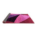 Sideview of Oriental Pink Modern Rug, abs3328pnk