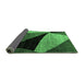 Sideview of Oriental Emerald Green Modern Rug, abs3328emgrn