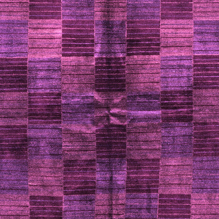 Machine Washable Checkered Purple Modern Area Rugs, wshabs3329pur