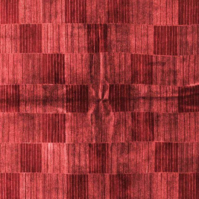 Checkered Red Modern Rug, abs3329red