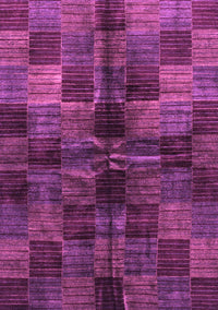 Checkered Purple Modern Rug, abs3329pur