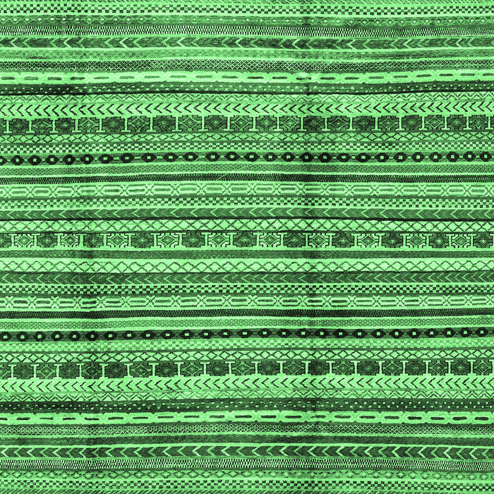 Machine Washable Abstract Emerald Green Modern Area Rugs, wshabs3330emgrn