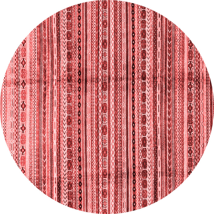 Machine Washable Abstract Red Modern Rug, wshabs3330red