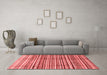 Modern Red Washable Rugs