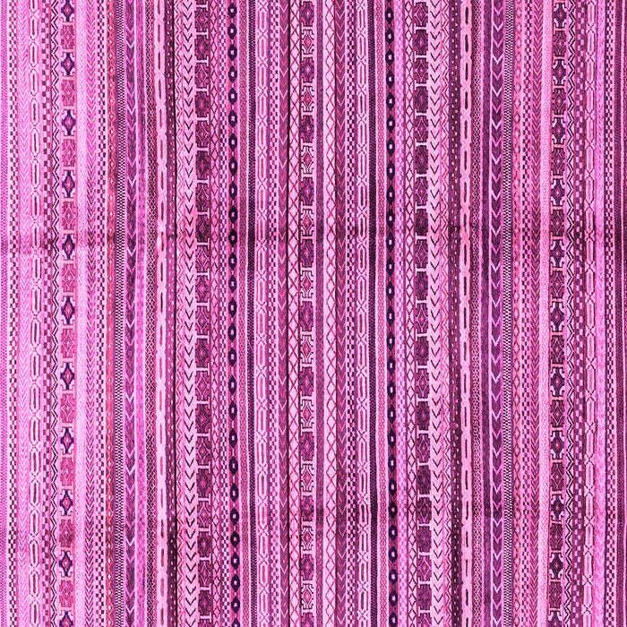 Square Machine Washable Abstract Pink Modern Rug, wshabs3330pnk