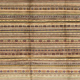 Square Abstract Saddle Brown Modern Rug, abs3330