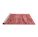 Modern Red Washable Rugs