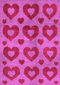 Abstract Pink Modern Rug, abs3332pnk