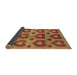 Sideview of Abstract Brown Modern Rug, abs3332brn