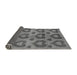 Sideview of Abstract Gray Modern Rug, abs3332gry