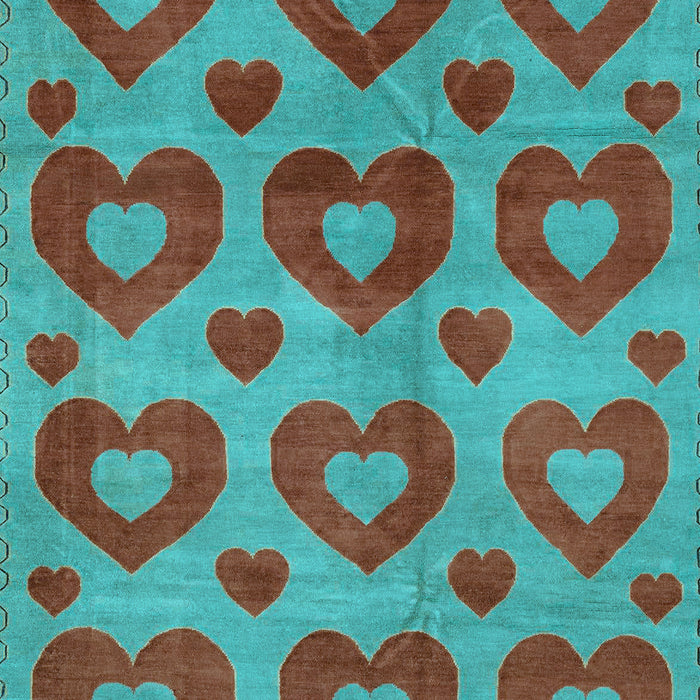 Machine Washable Abstract Light Blue Modern Rug, wshabs3332lblu