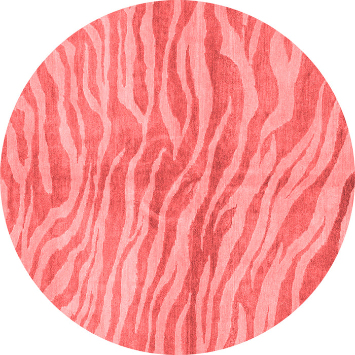 Machine Washable Animal Red Modern Rug, wshabs3333red