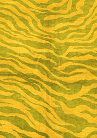 Animal Yellow Modern Rug, abs3333yw