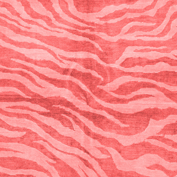 Machine Washable Animal Red Modern Rug, wshabs3333red