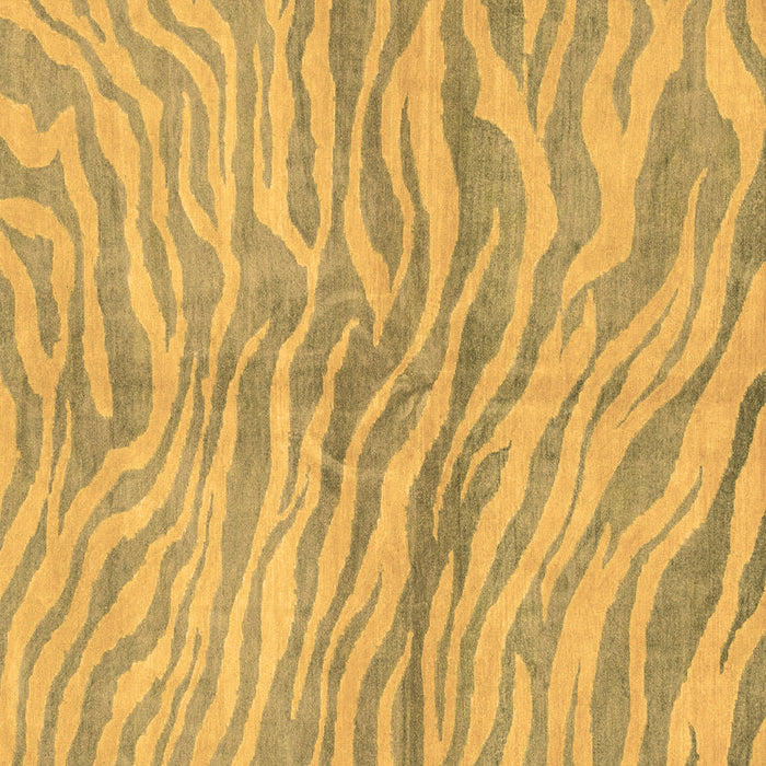 Square Machine Washable Animal Brown Modern Rug, wshabs3333brn