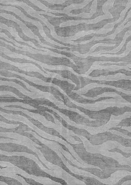 Animal Gray Modern Rug, abs3333gry