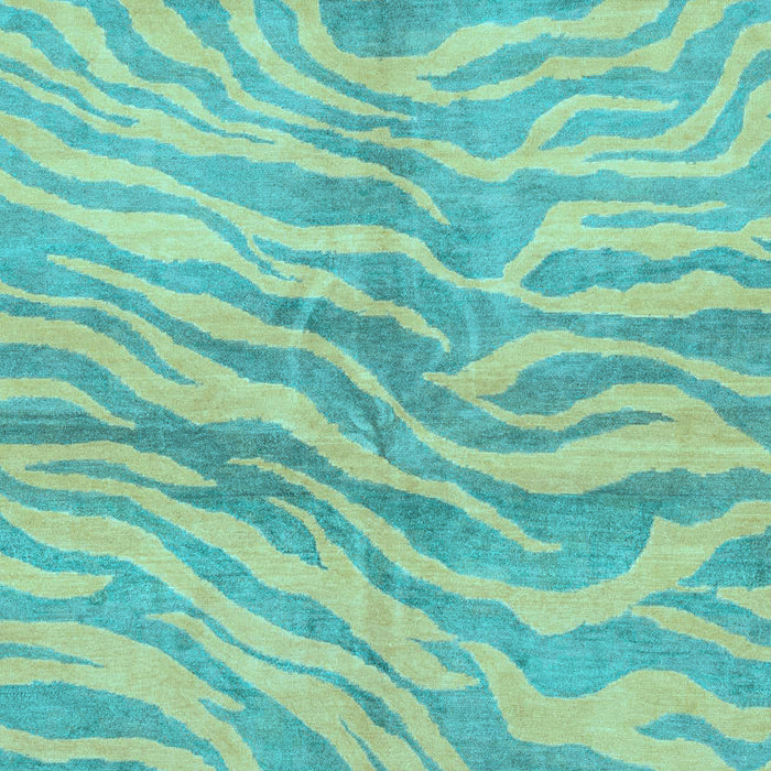 Machine Washable Animal Light Blue Modern Rug, wshabs3333lblu