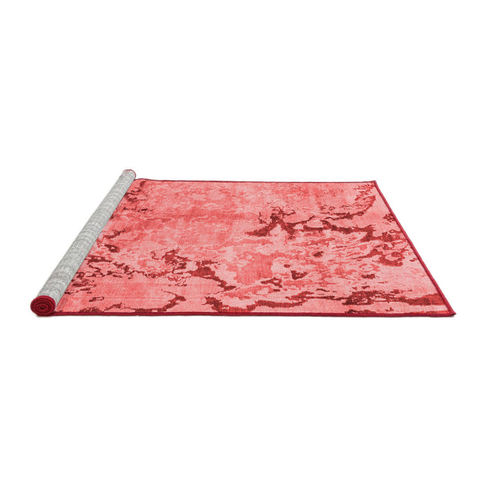 Modern Red Washable Rugs