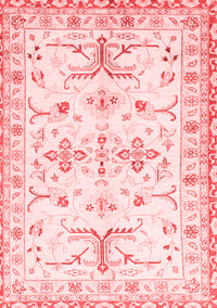 Oriental Red Traditional Rug, abs3335red