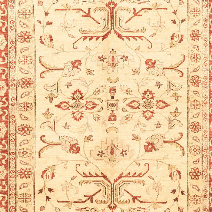 Machine Washable Abstract Sun Yellow Rug, wshabs3335