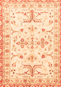 Oriental Orange Traditional Rug, abs3335org