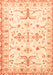 Oriental Orange Traditional Rug, abs3335org