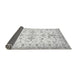 Sideview of Oriental Gray Traditional Rug, abs3335gry